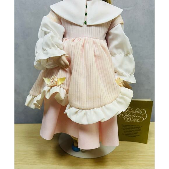 Vintage Franklin Heirloom Doll Goldilocks 1984 Mint Condition - Picture 2 of 9